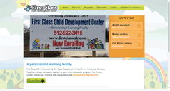 Desktop Screenshot of firstclasscdc.com
